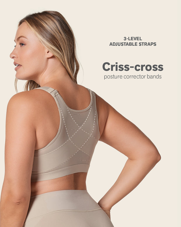 Soutien-gorge correcteur de posture multifonctionnel avec correcteur de poitrine