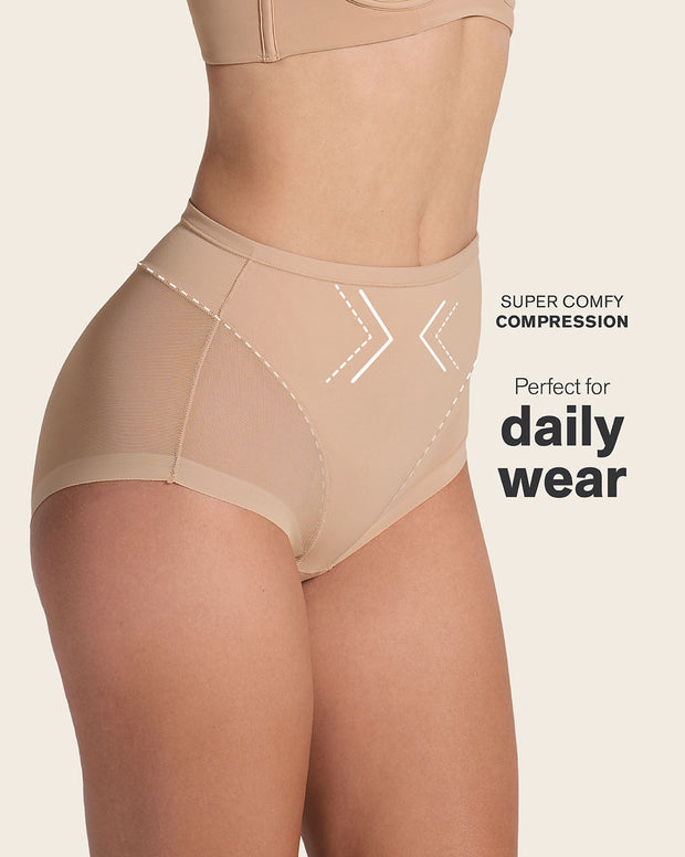 Truly undetectable comfy shaper panty