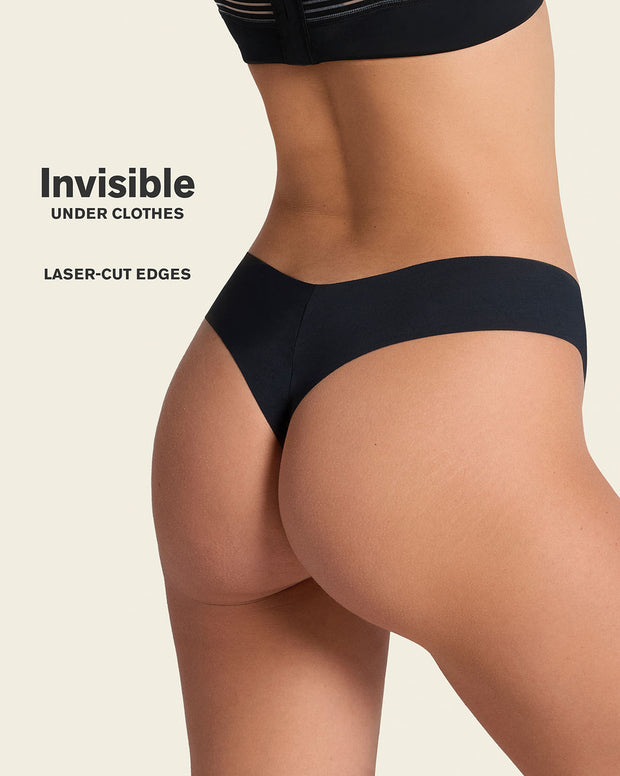 No ride-up seamless thong panty