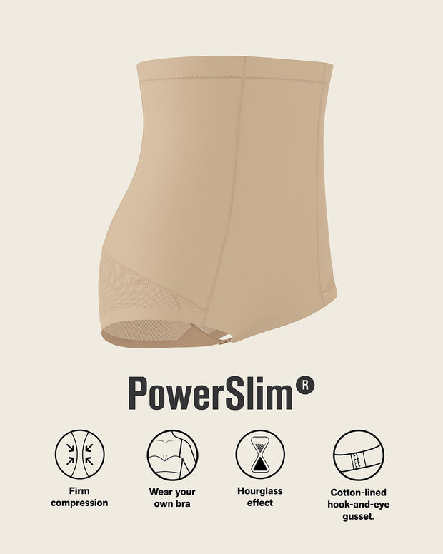 Extra high-waisted sheer bottom sculpting shaper panty
