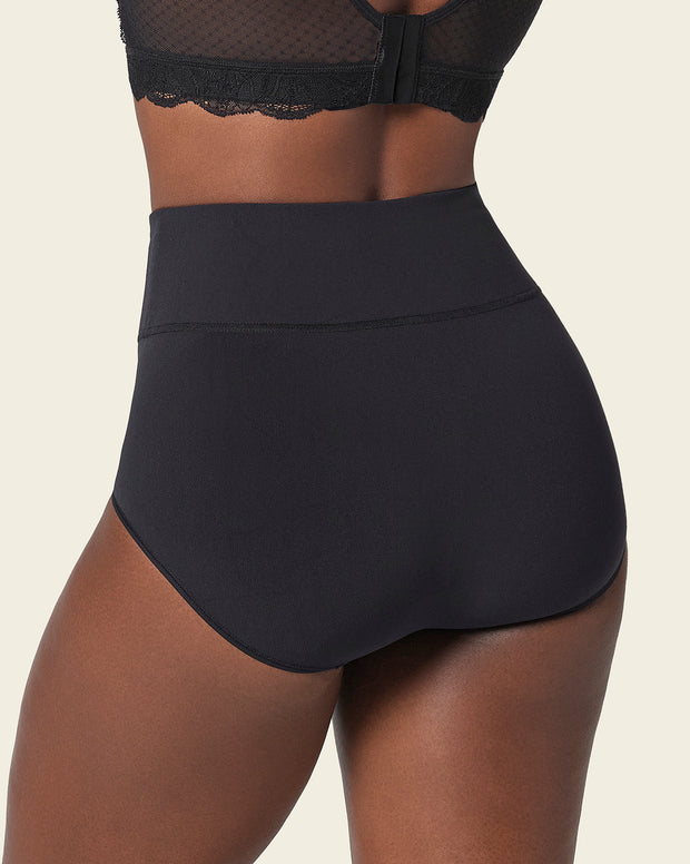 High-waisted classic smoothing brief