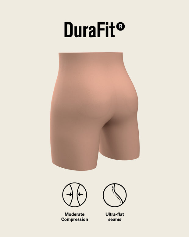 Undetectable padded butt lifter shaper short