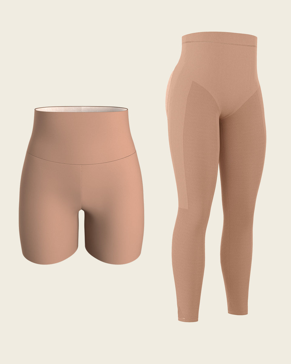 PowerStay Short + SmartShape Capri in Golden Beige