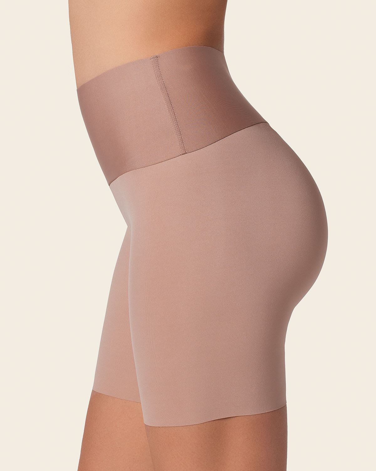 Shorty Gainant Taille Haute Leonisa - Effet Liftant Sans Coutures Pour Une Silhouette Sculptée