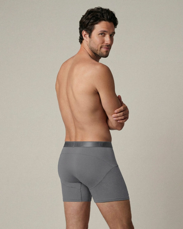 High-Tech Mesh Boxer Brief with Ergonomic Pouch
