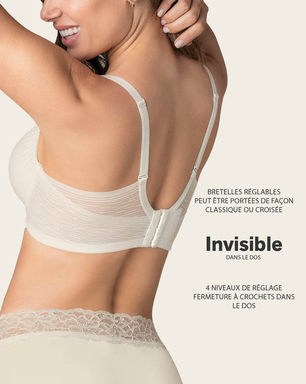 Complete coverage comfort fit bralette