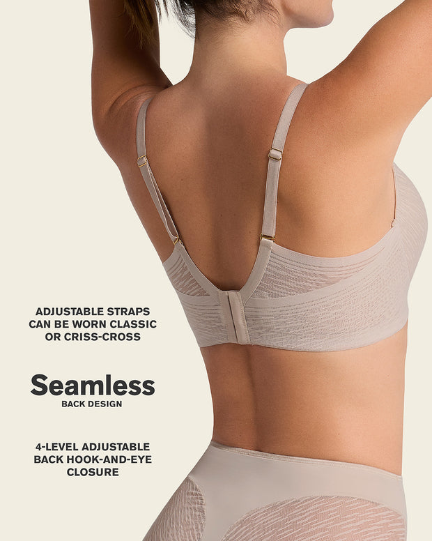 Complete coverage comfort fit bralette