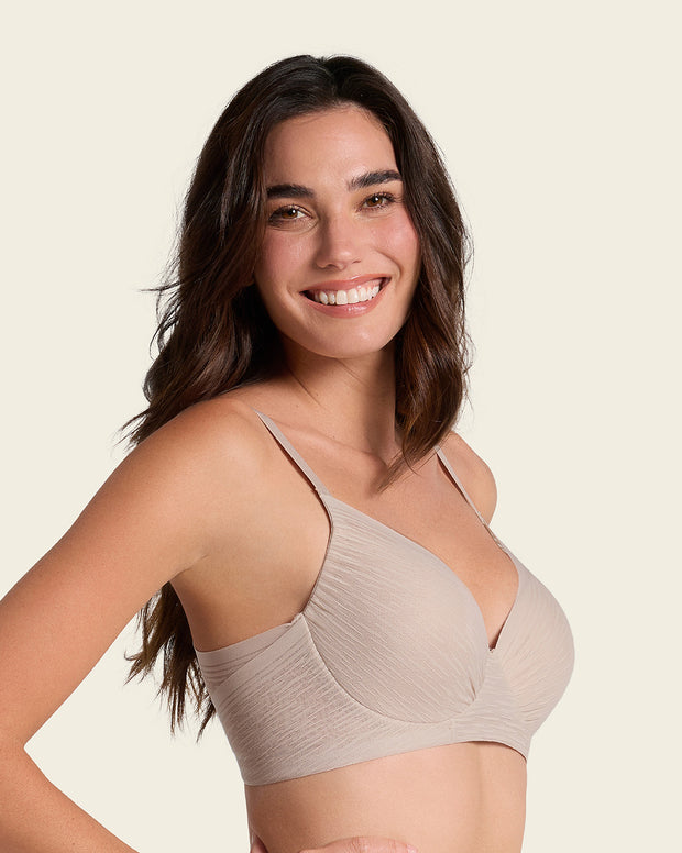 Complete coverage comfort fit bralette