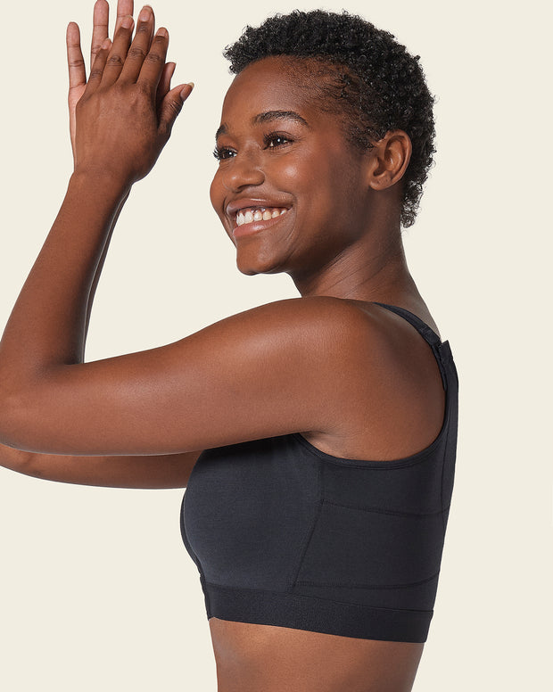 All-in-one stretchy cotton wireless bra