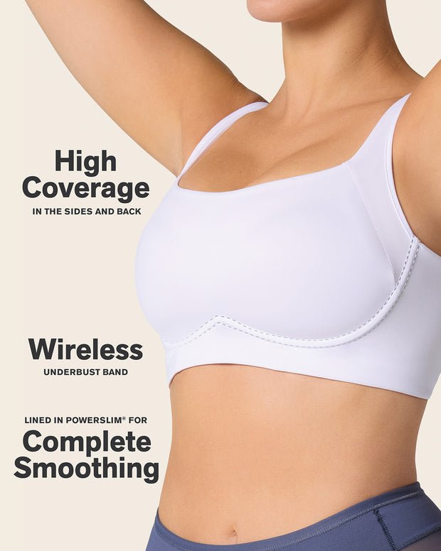 Everyday wireless support bra