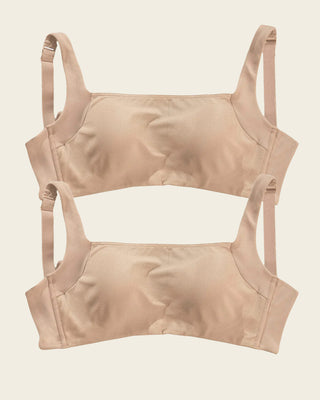 Mesh front contouring bra#color_802-nude