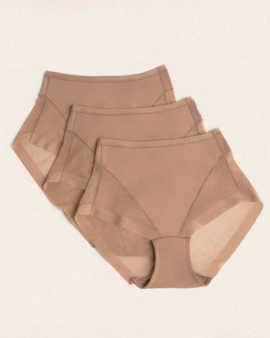 Truly undetectable comfy shaper panty#color_857-brown