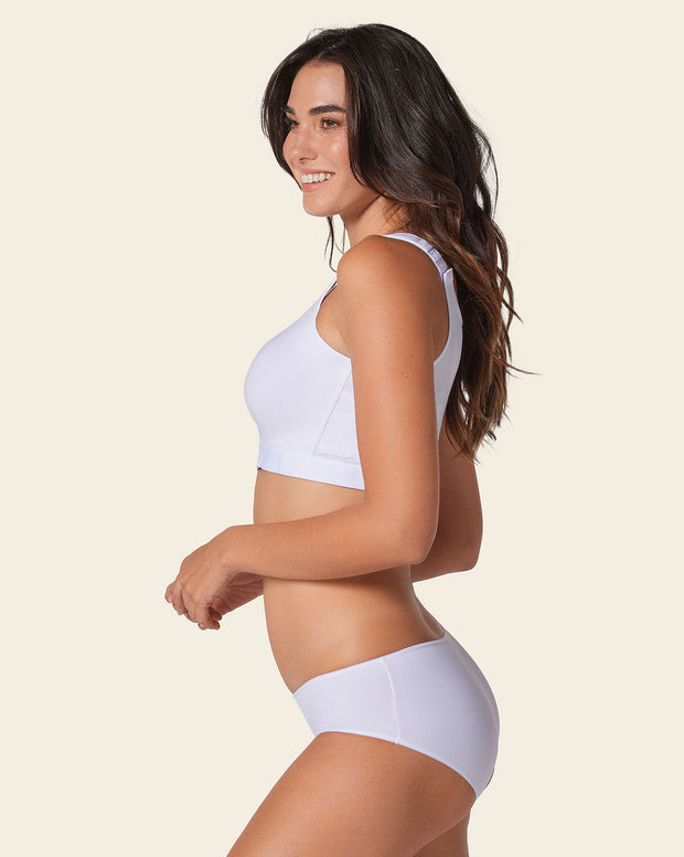 All-in-one stretchy cotton wireless bra