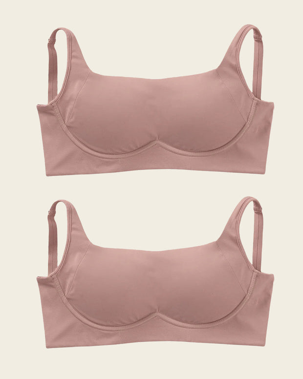 Everyday wireless support bra