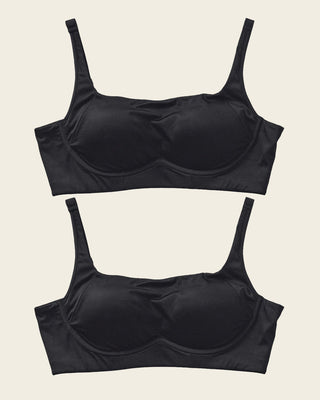 Everyday wireless support bra#color_700-black
