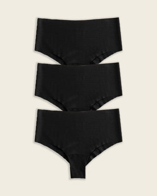 Totally Seamless Mid-Rise Microfiber Cheeky Panty#color_700-black