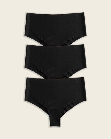 Totally Seamless Mid-Rise Microfiber Cheeky Panty#color_700-black