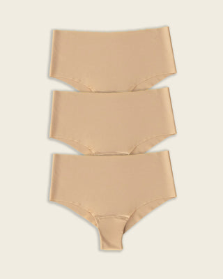 Totally Seamless Mid-Rise Microfiber Cheeky Panty#color_801-golden-beige