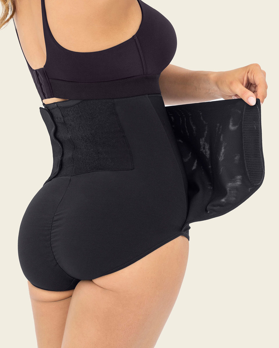 Stage 1 post-surgical velcro closure firm compression panty