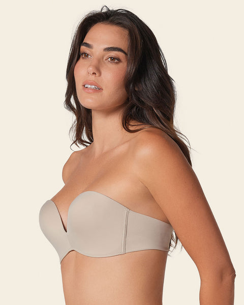 Antigravity wireless strapless bra#color_802-nude