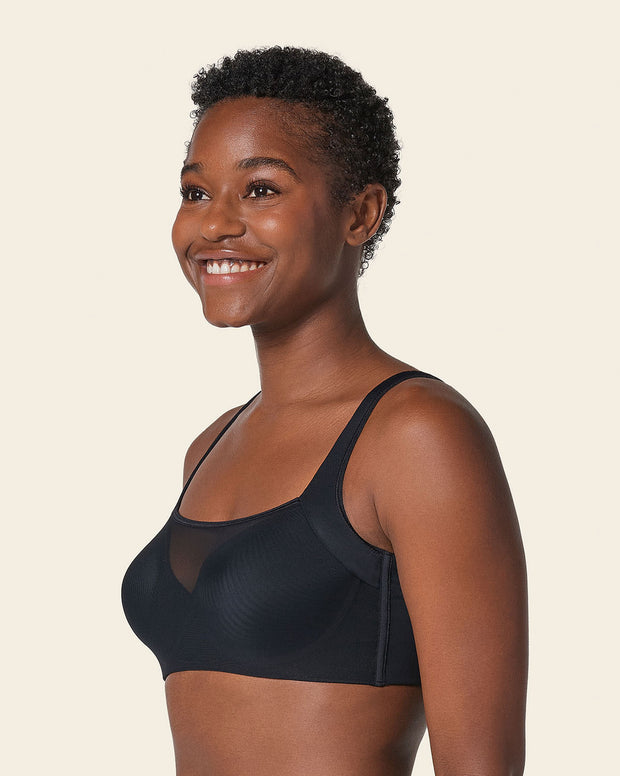 Soutien-gorge avec une bonne couvrance des emmanchures et du dos
