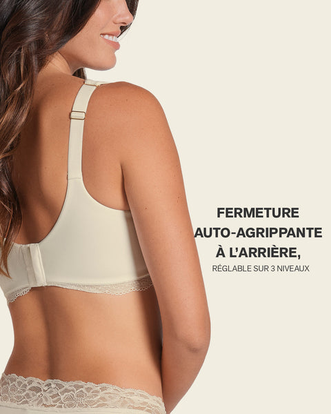 Deep coverage bra: soft lightly-lined lace underwire bra#color_253-ivory