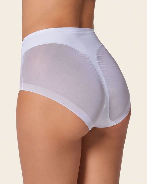 Truly undetectable comfy shaper panty#color_000-white