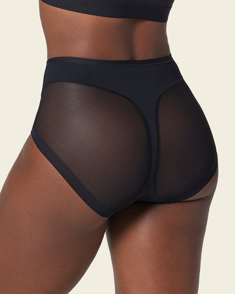 Truly undetectable comfy shaper panty#color_700-black