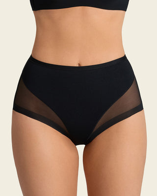 Comfy Shaper Panty#color_s02-golden-beige-black-white