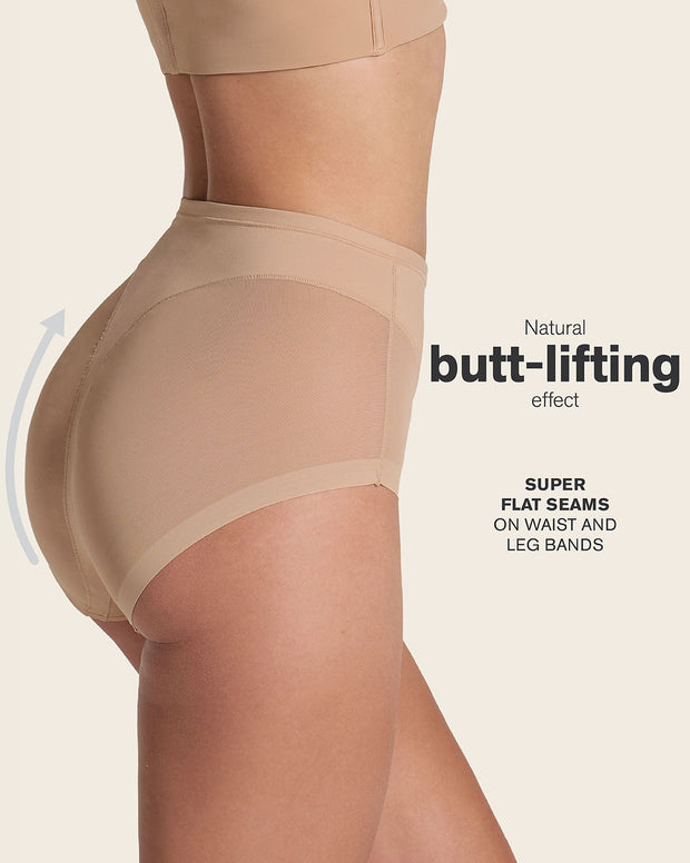 Truly undetectable comfy shaper panty