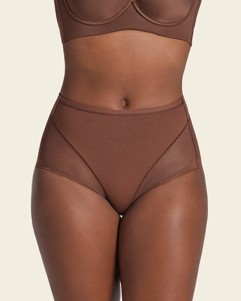 Truly Undetectable Comfy Shaper Panty#color_875-dark-brown