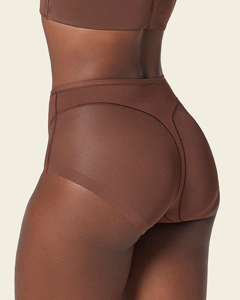 Truly Undetectable Comfy Shaper Panty#color_875-dark-brown