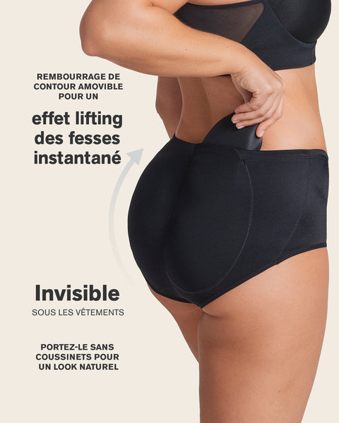 Classic butt lifter shaper panty#color_700-black