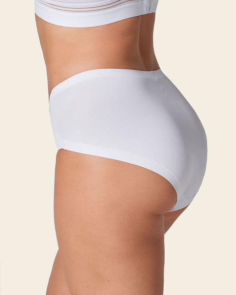 Simply seamless mid-rise sculpting brief#color_000-white