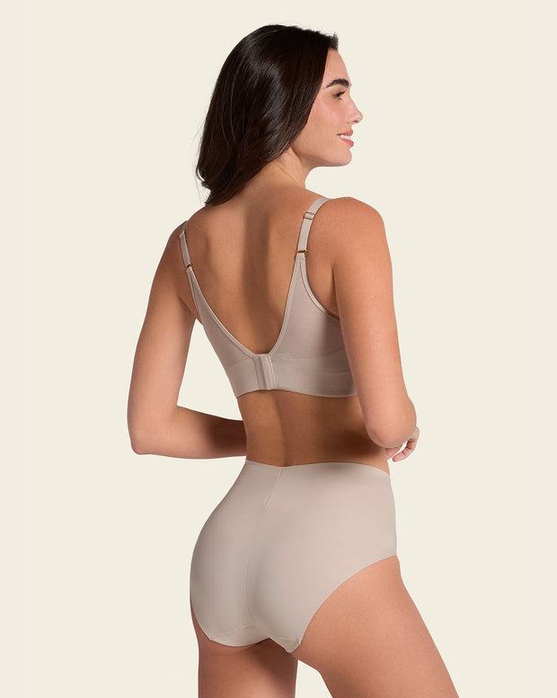 Simply seamless mid-rise sculpting brief