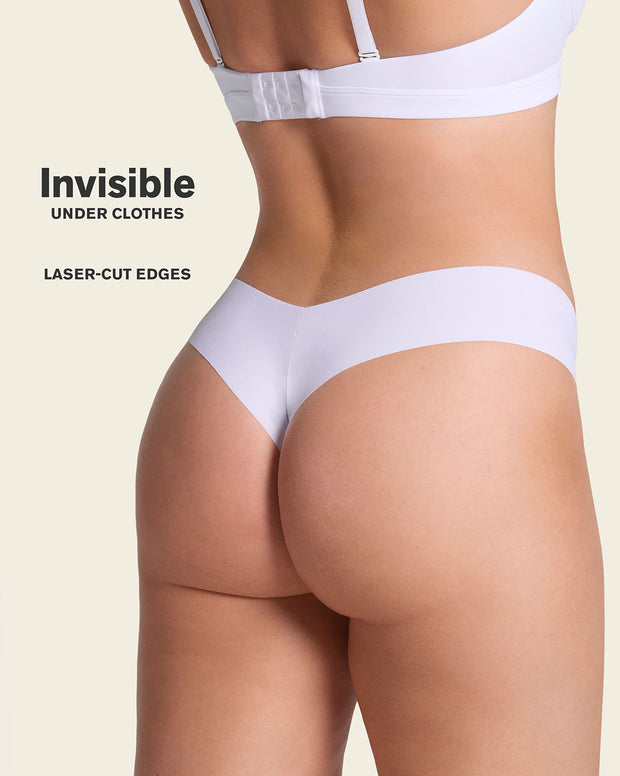 No ride-up seamless thong panty