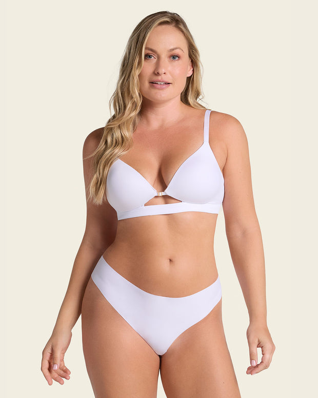 No ride-up seamless thong panty