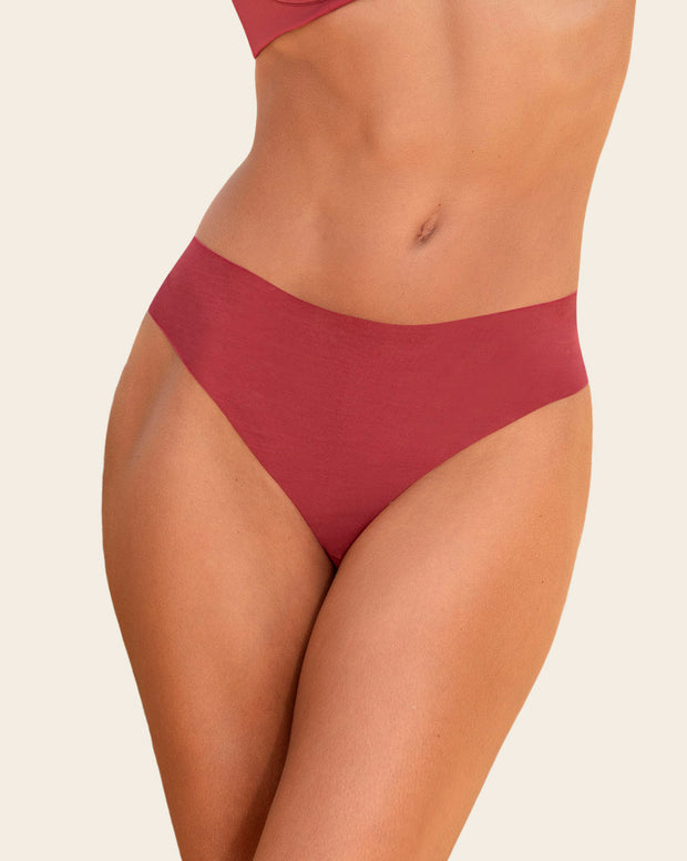 No Ride-Up Seamless Thong Panty