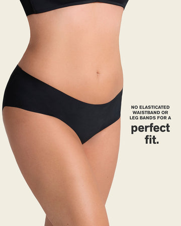 No ride-up seamless hiphugger panty#color_785-black