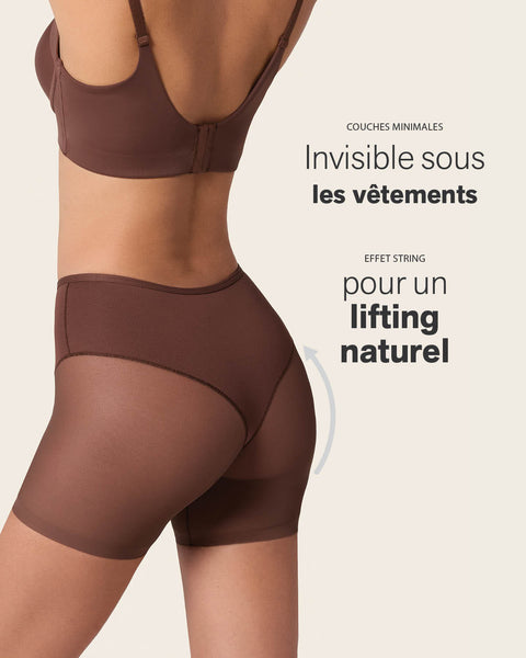 Truly Undetectable Sheer Shaper Short#color_875-dark-brown