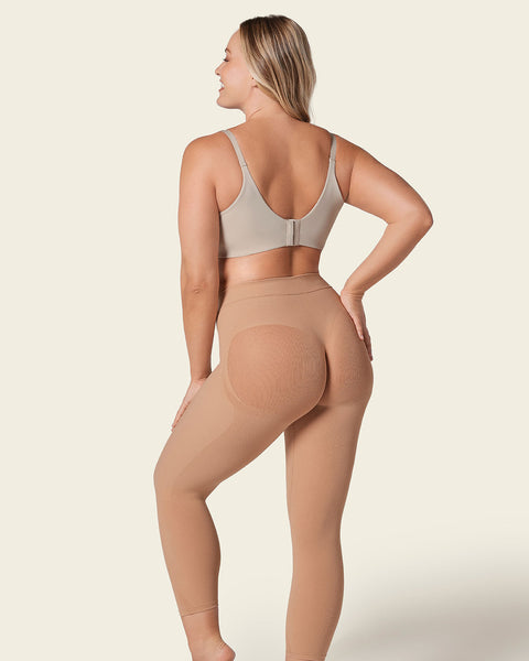 Invisible high-waisted capri shaper#color_087-natural