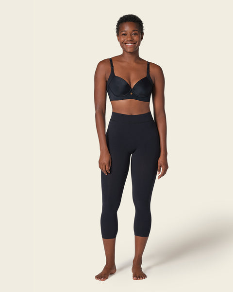 Invisible high-waisted capri shaper#color_700-black