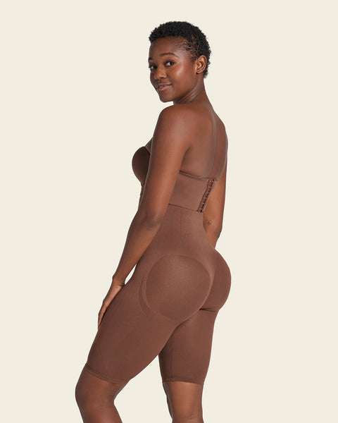 Firm Compression High-Waisted Sheer Short Shaper