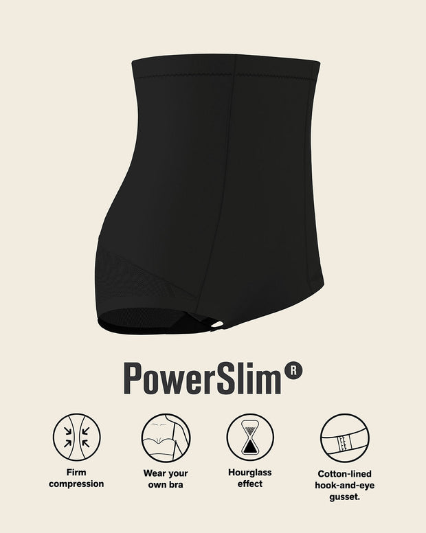 Extra high-waisted sheer bottom sculpting shaper panty