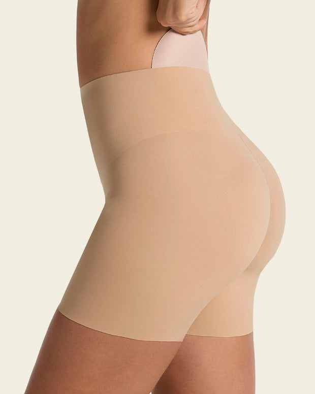 Undetectable padded butt lifter shaper short