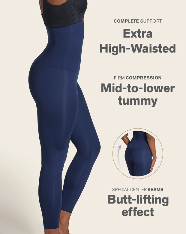 Extra high waisted firm compression legging