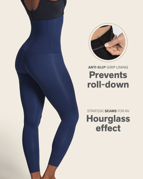 Extra high waisted firm compression legging#color_515-blue