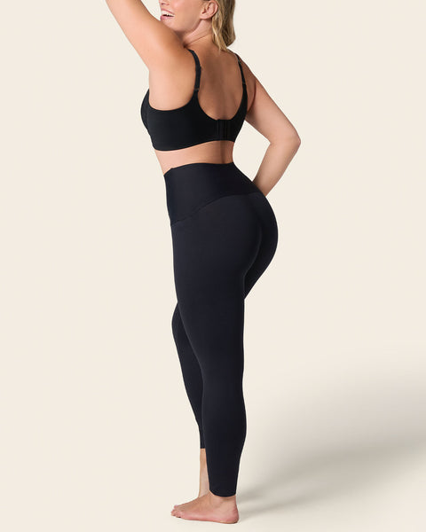 Legging de contrôle avec short intérieur pour un effet fesses liftées