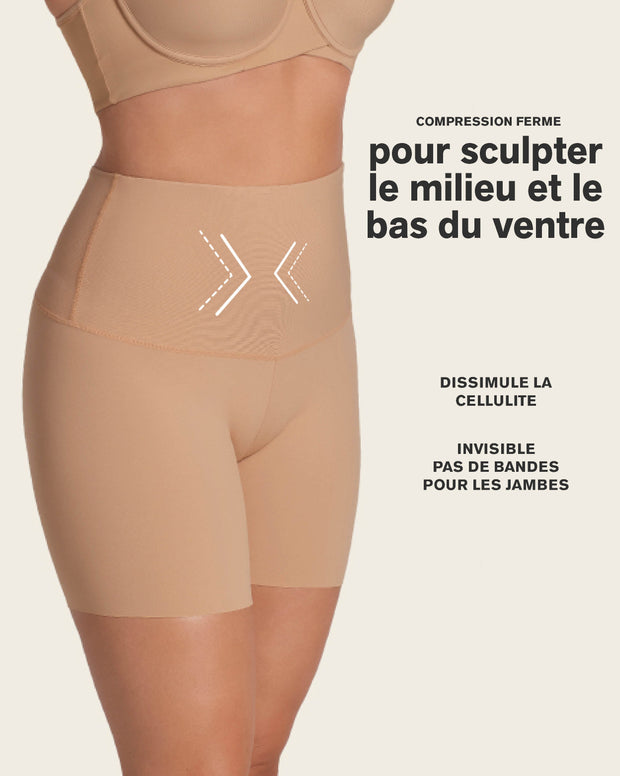 Firm High-Waisted Shaper Slip Short