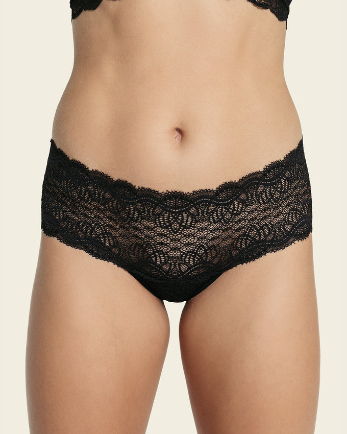 All lace hiphugger panty#color_700-black